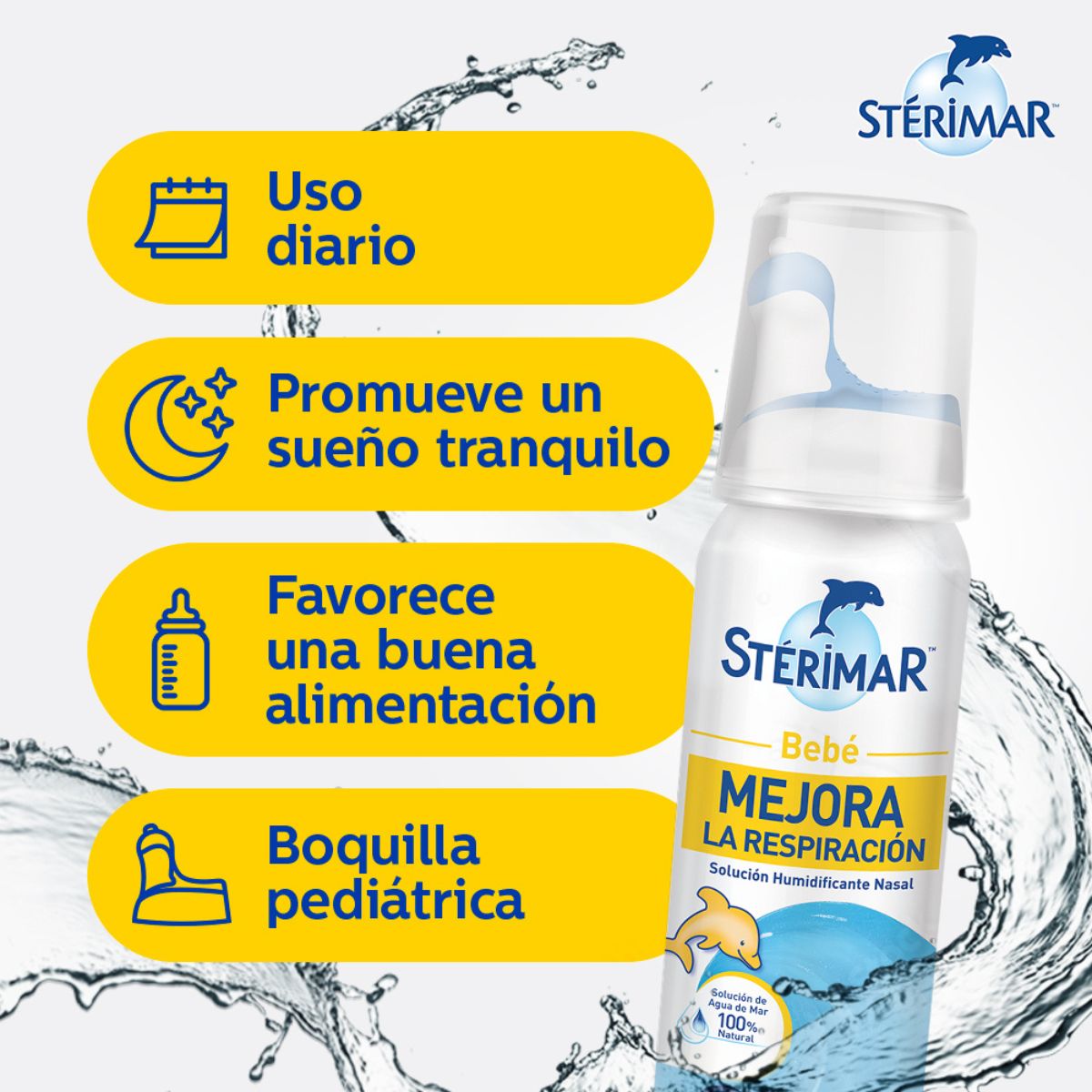 Sterimar Bebe Nasal 0 A 3 Años Spray 50 Ml