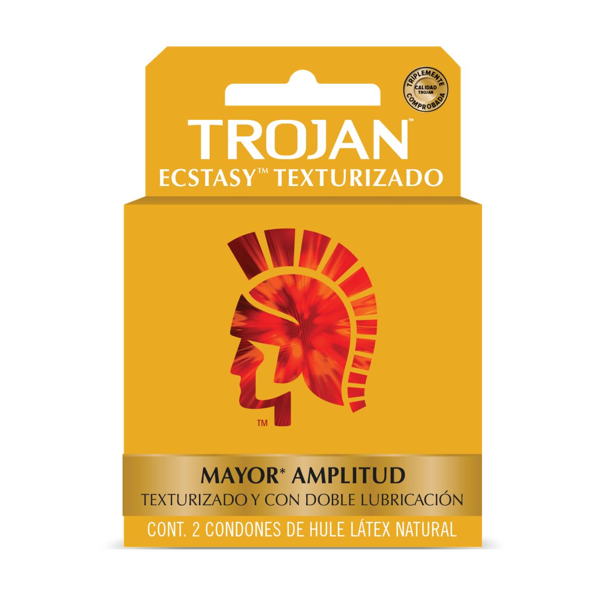 Preservativo Trojan Ecstasy Text C/2