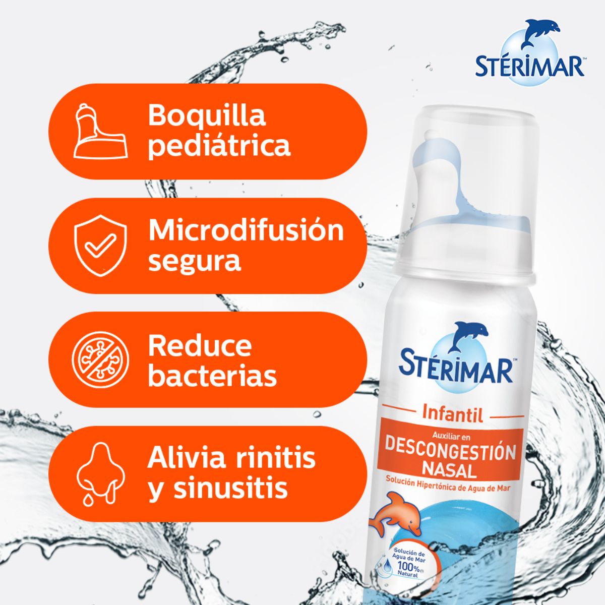 Sterimar Infantil Nasal Spray 50 Ml