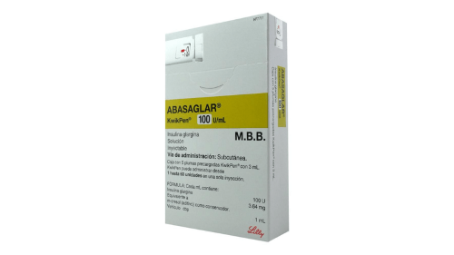 Abasaglar 100 Ui Solucion Inyectable Con 5 Plumas 3 Ml