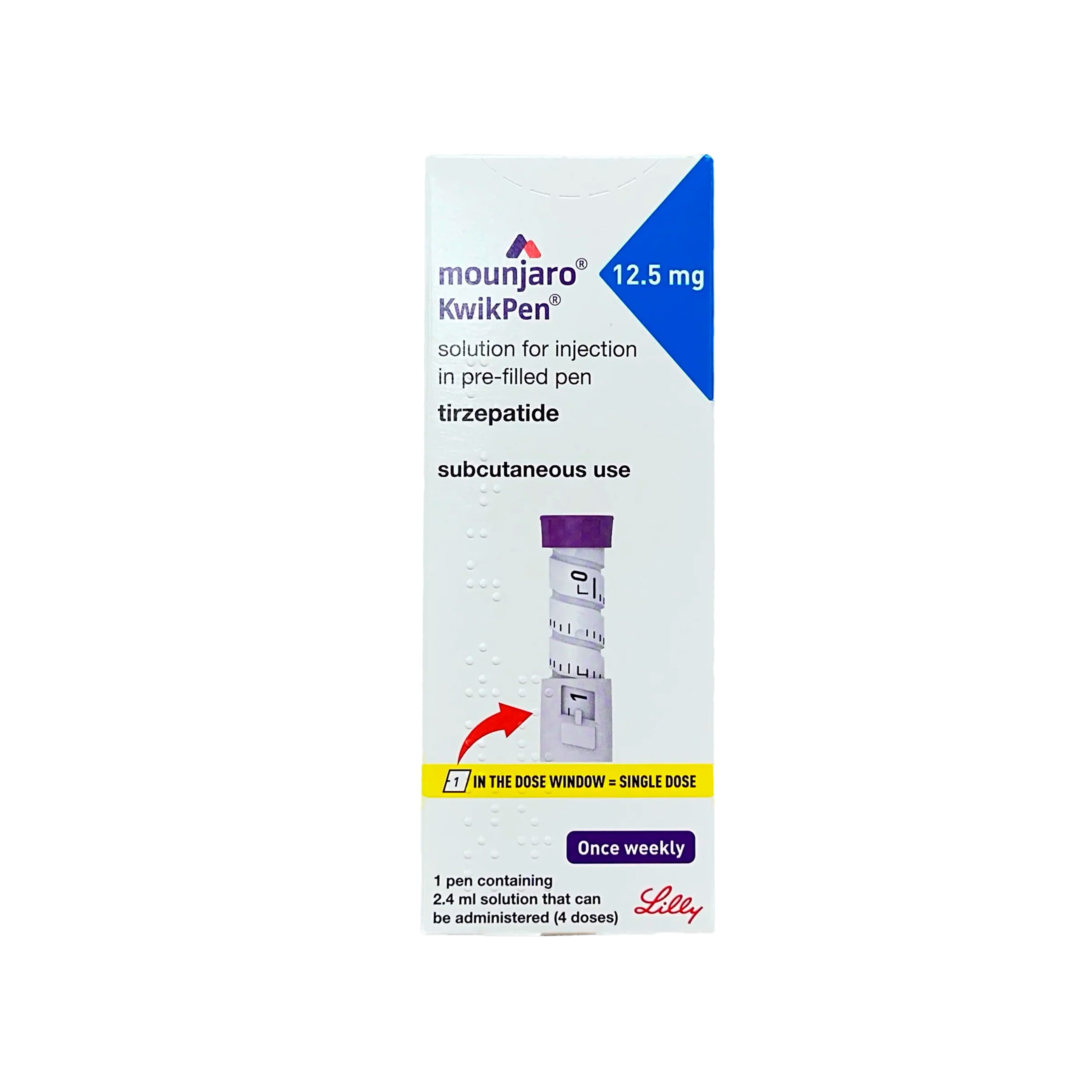 Mounjaro 12.5 Mg/0.6 Ml Si Pluma Precargada