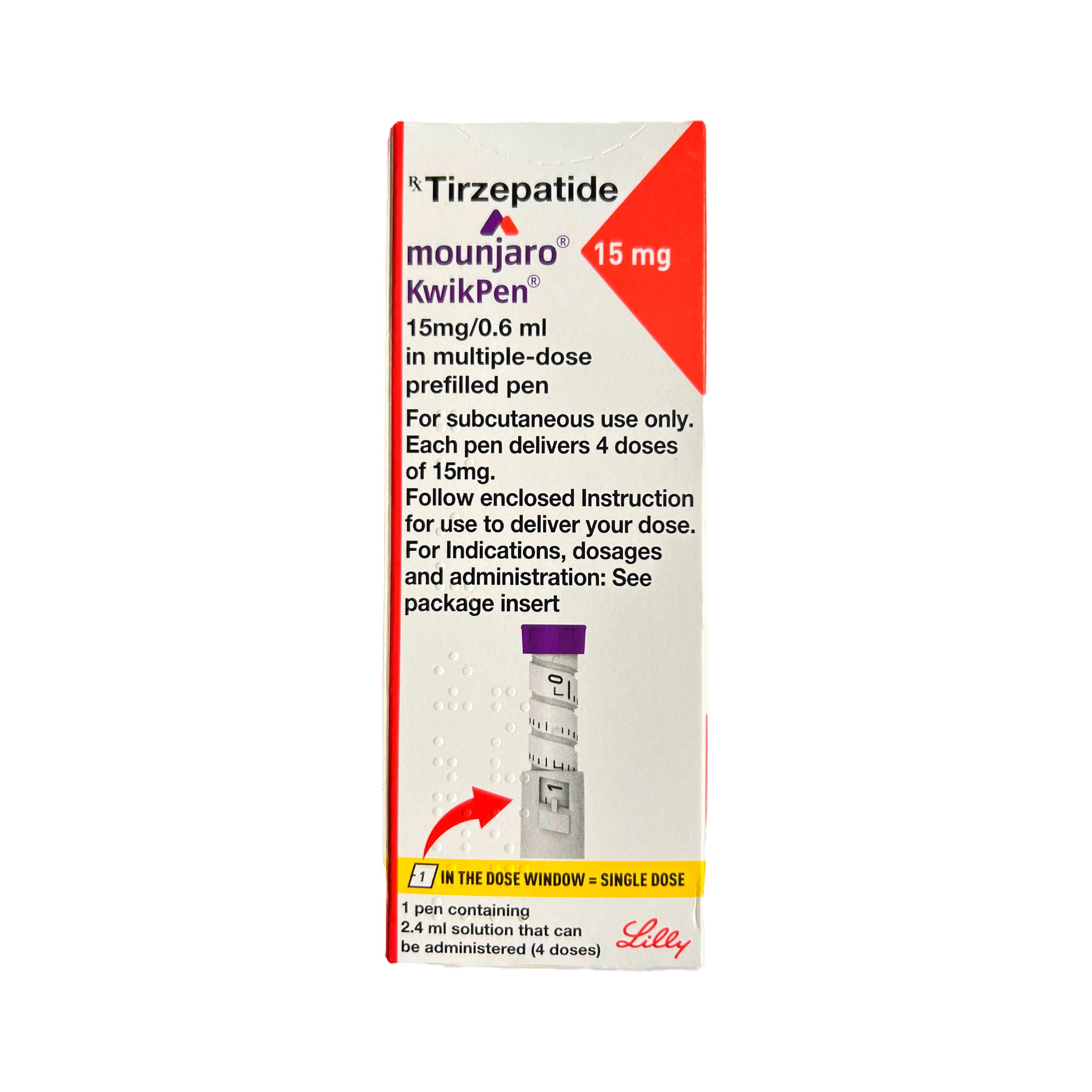 Mounjaro 15 Mg/0.6Ml Si Pluma Precargada