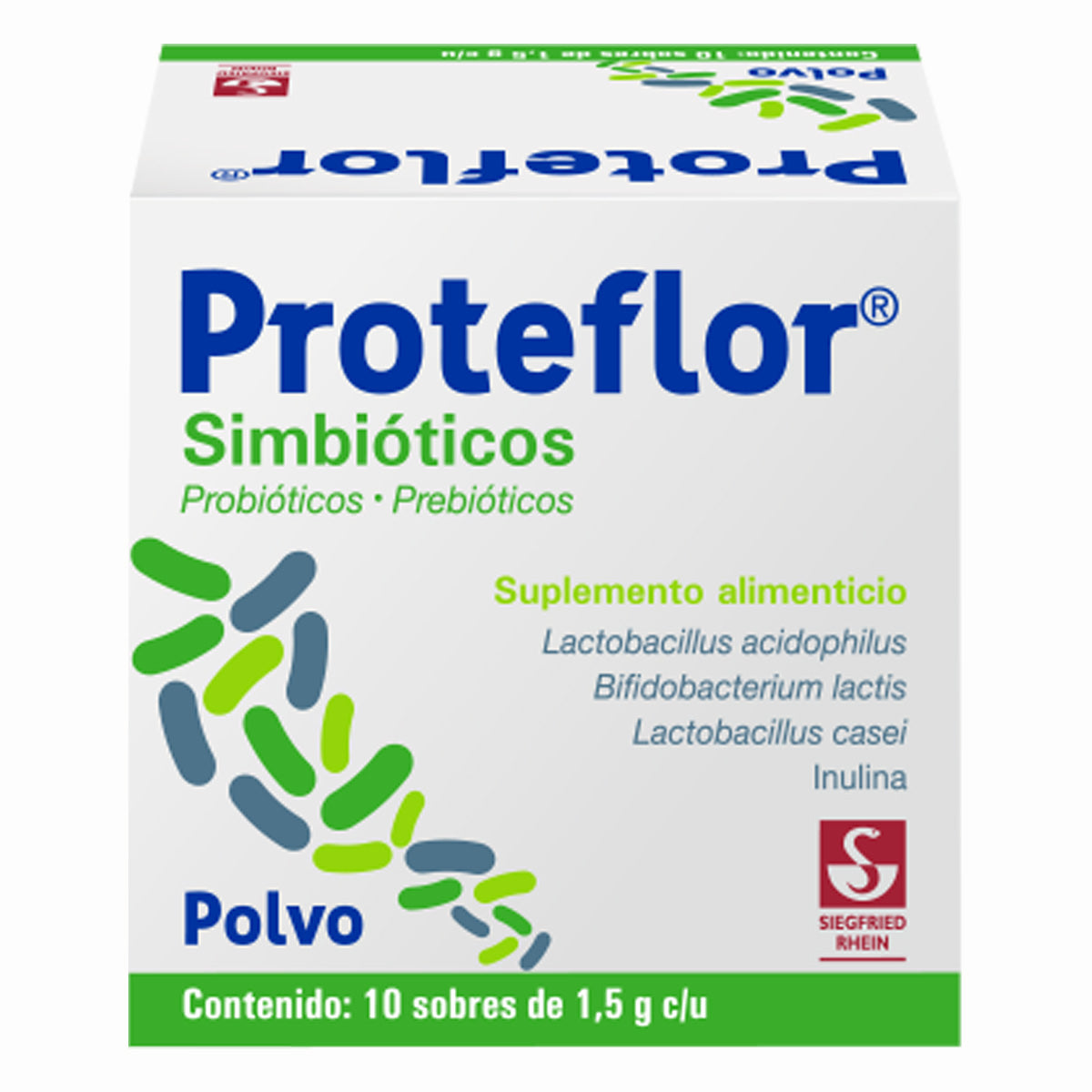 Proteflor - Caja Con 10 Sobres De 1.5 G (Simbióticos)