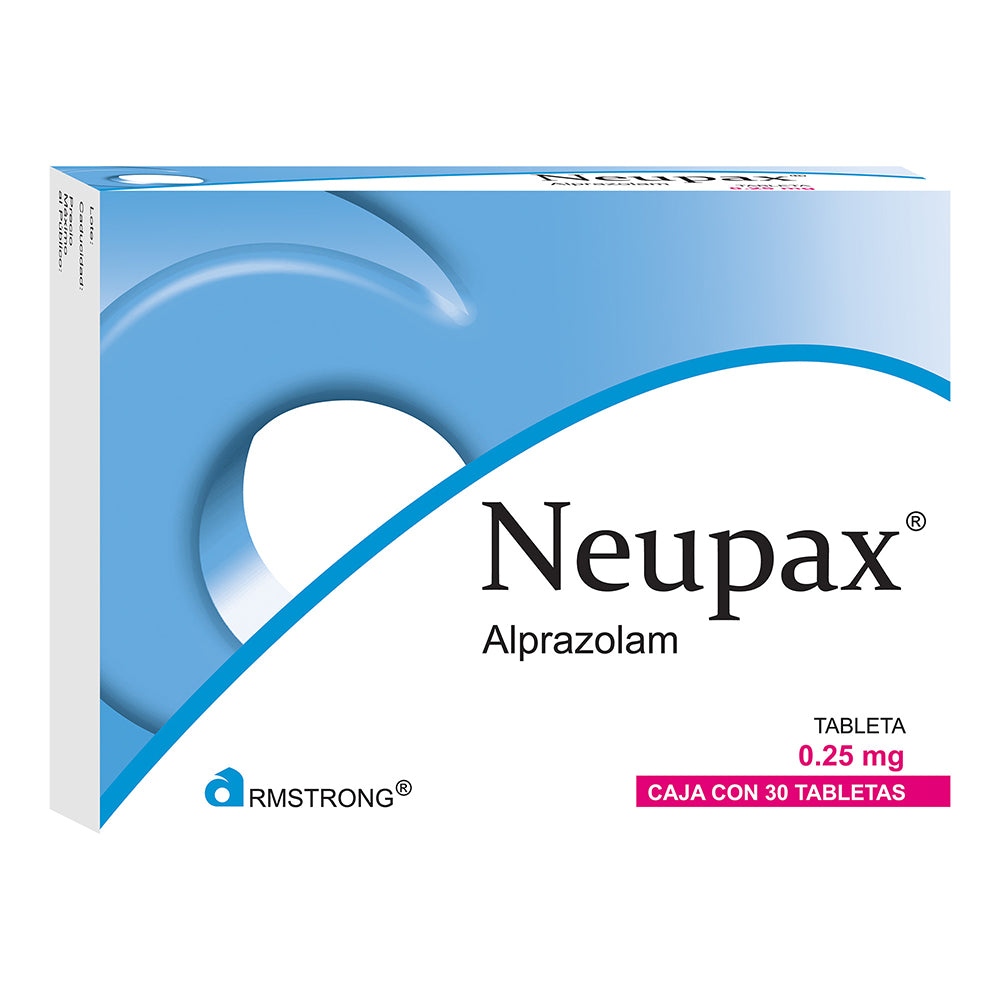 Neupax 0.25 Mg Con 20 Tabletas