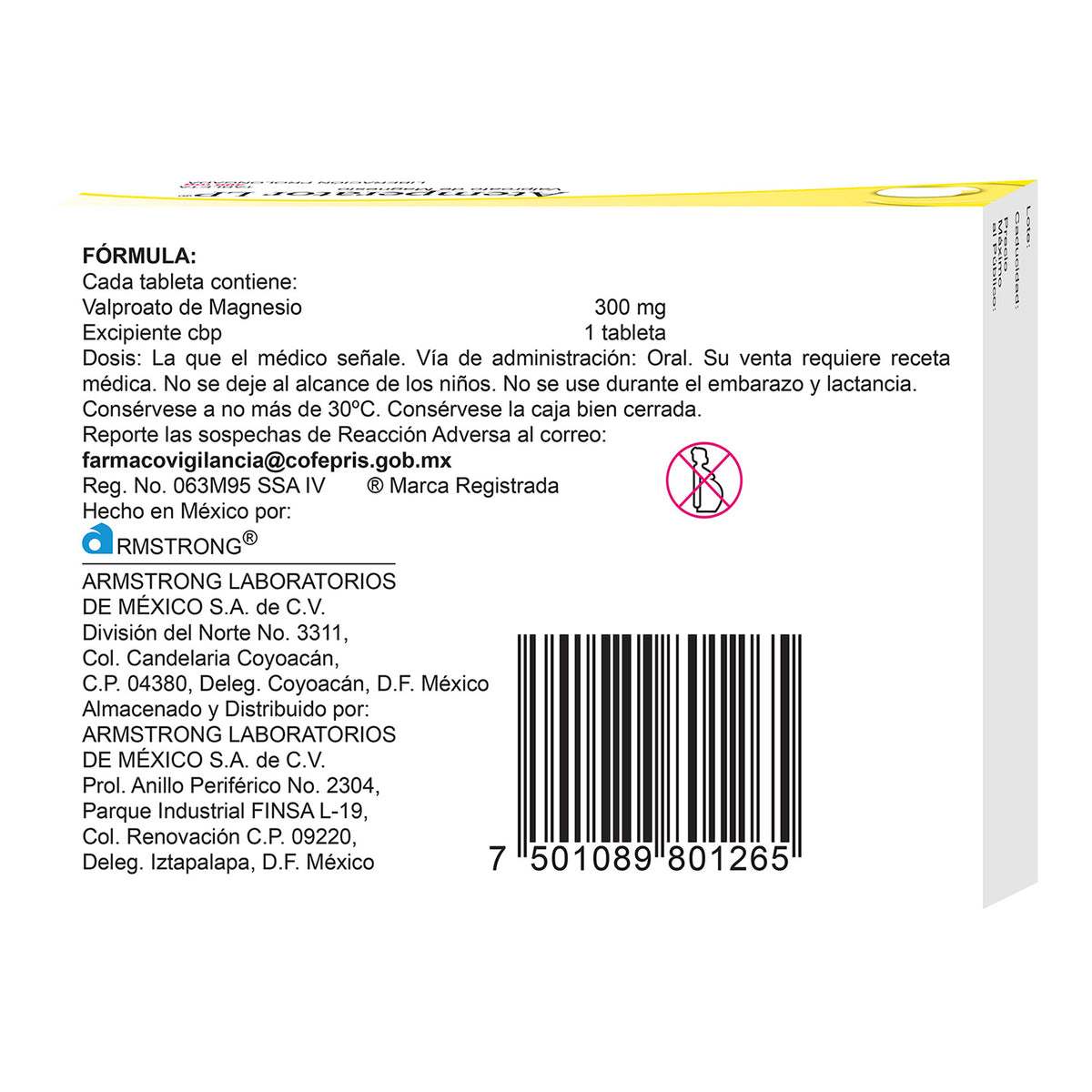 Atemperator-Lp 300 Mg Tabletas Con 20