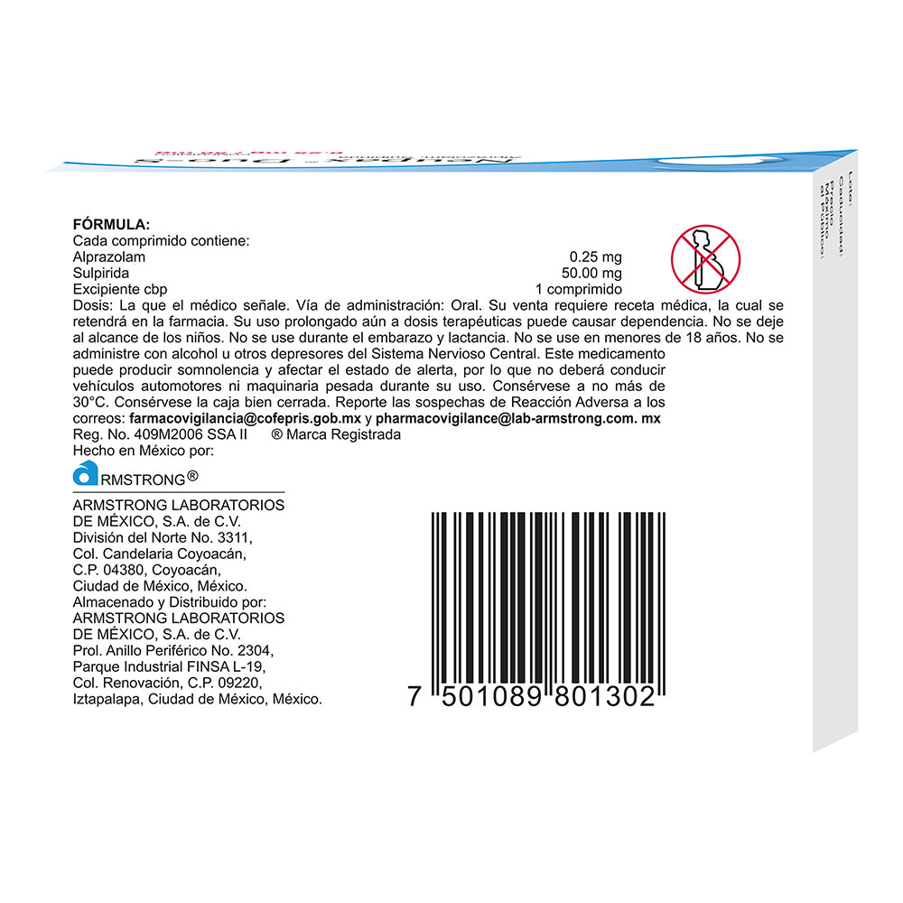 Neupax Duo-S 0.25/50 Mg Con 30 Comprimidos