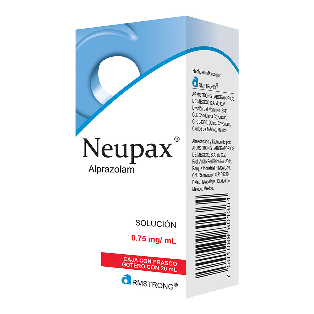 Neupax 0.75 Mg Frasco Gotero Con 20 Ml