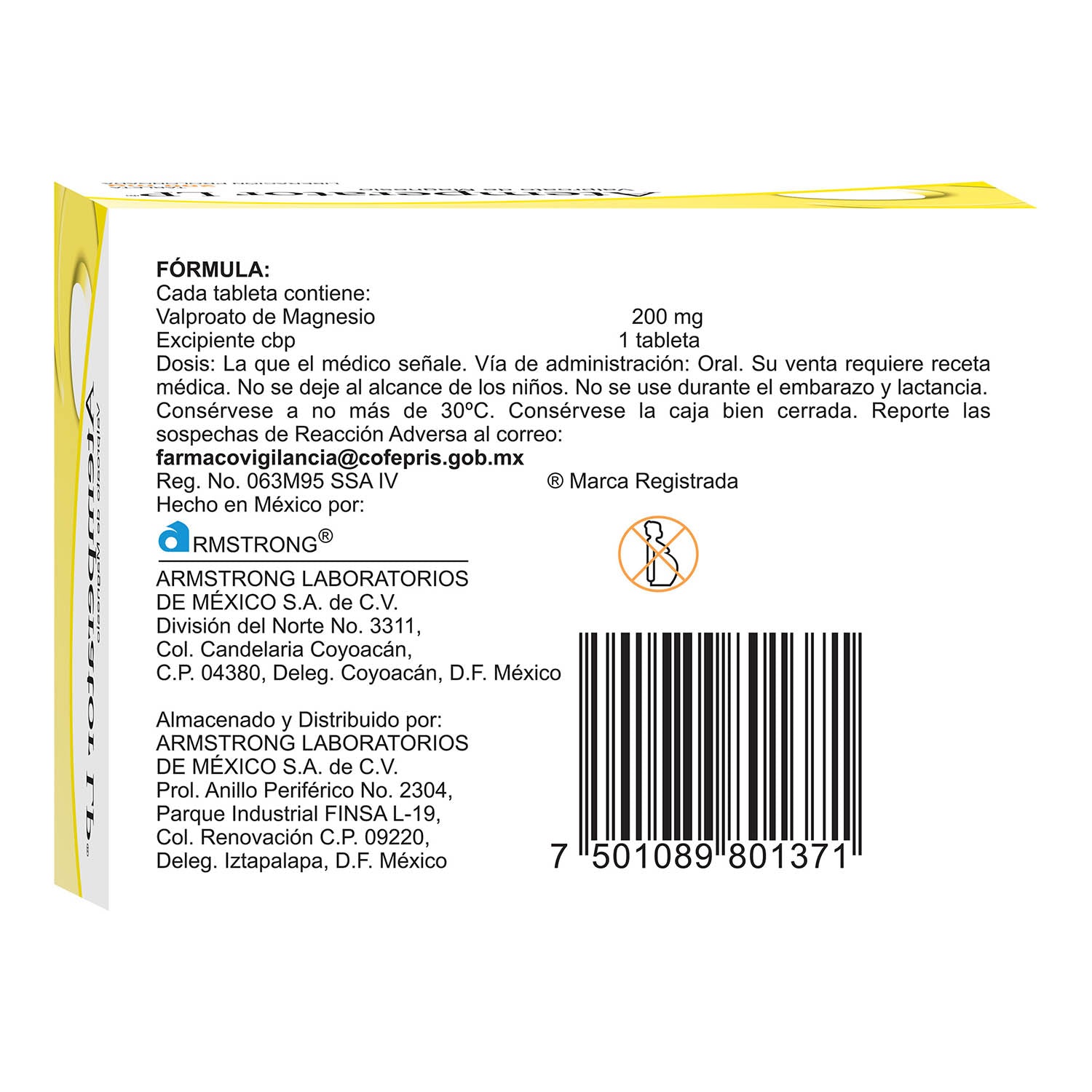 Atemperator Lp 200 Mg Tabletas Con 30