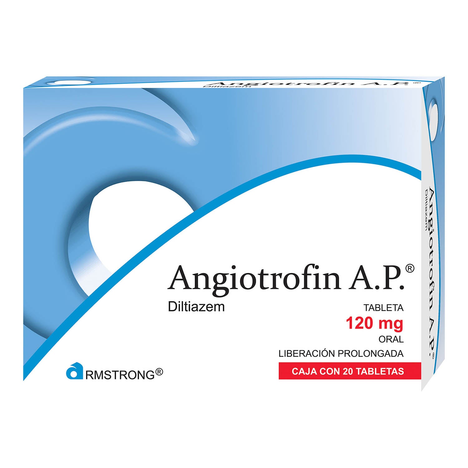 Angiotrofin-A-P 120 Mg Con 20 Tabletas