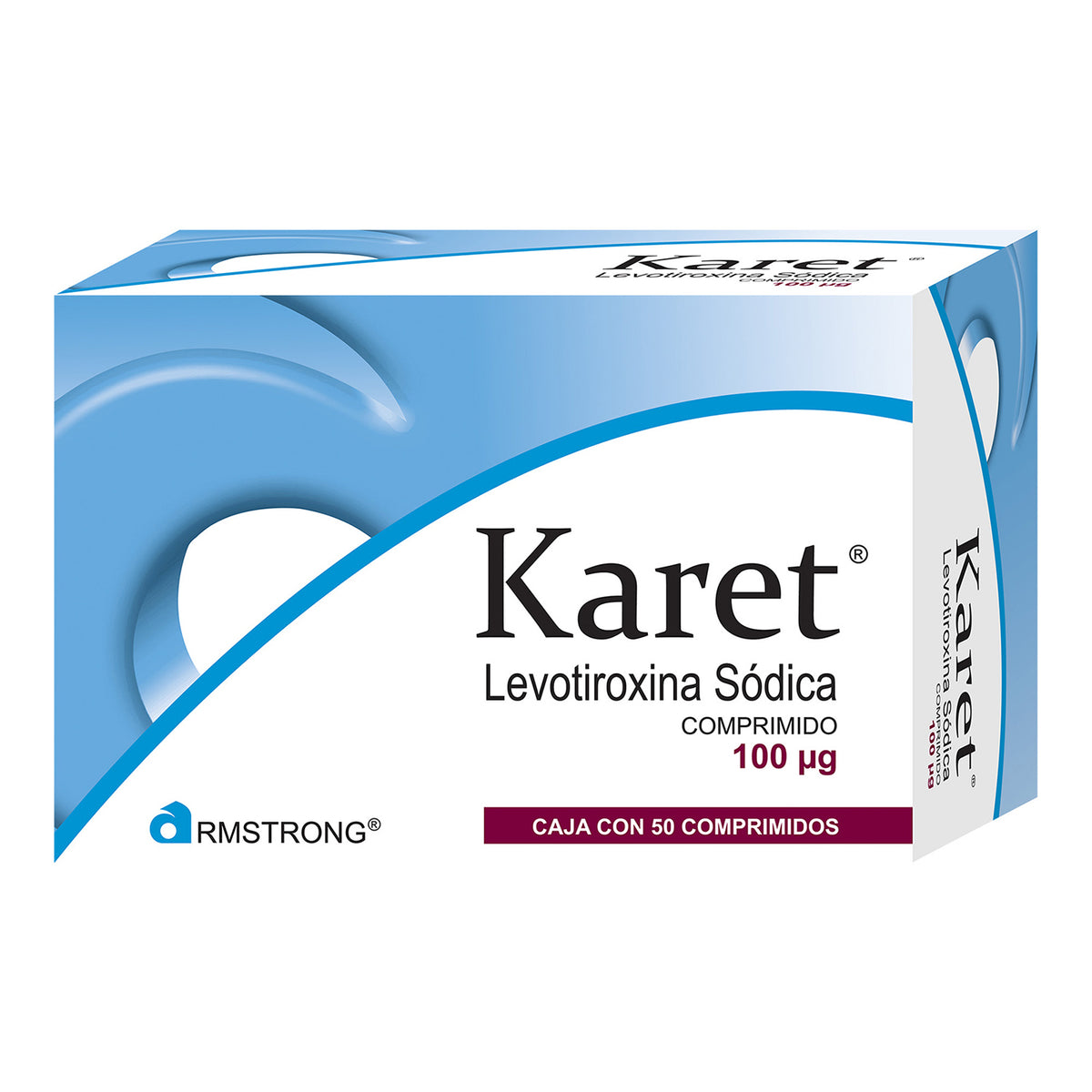 Karet 100 Mg Comprimidos 50