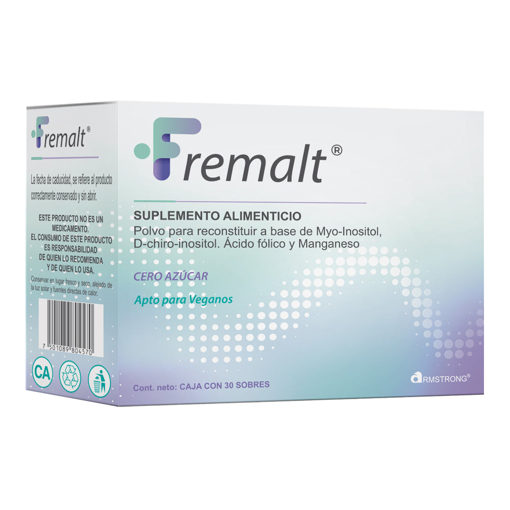 Fremalt Suplemento Alimenticio Cero Azucar Con 30 Sobres