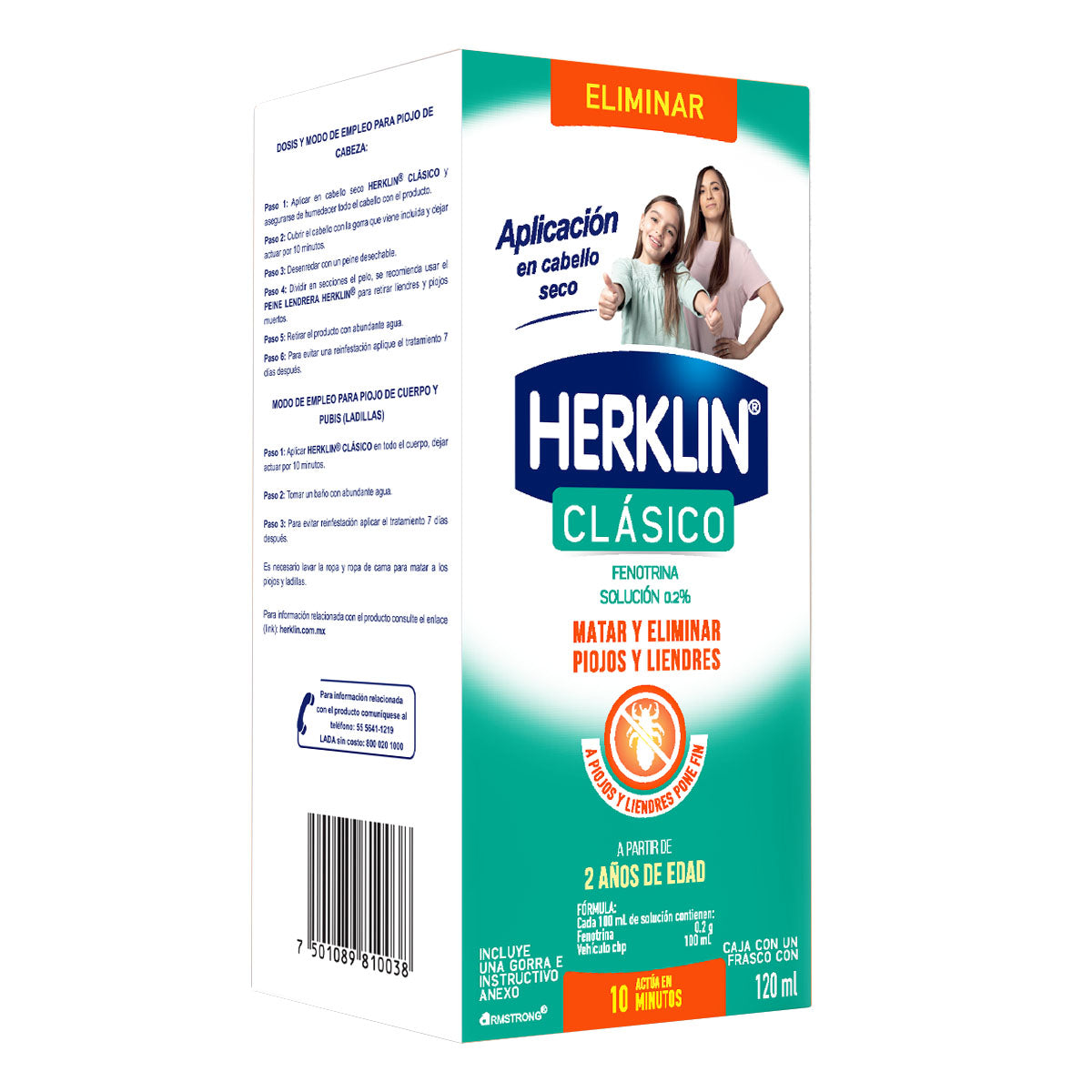 Her-Klin Shampoo 120 Ml