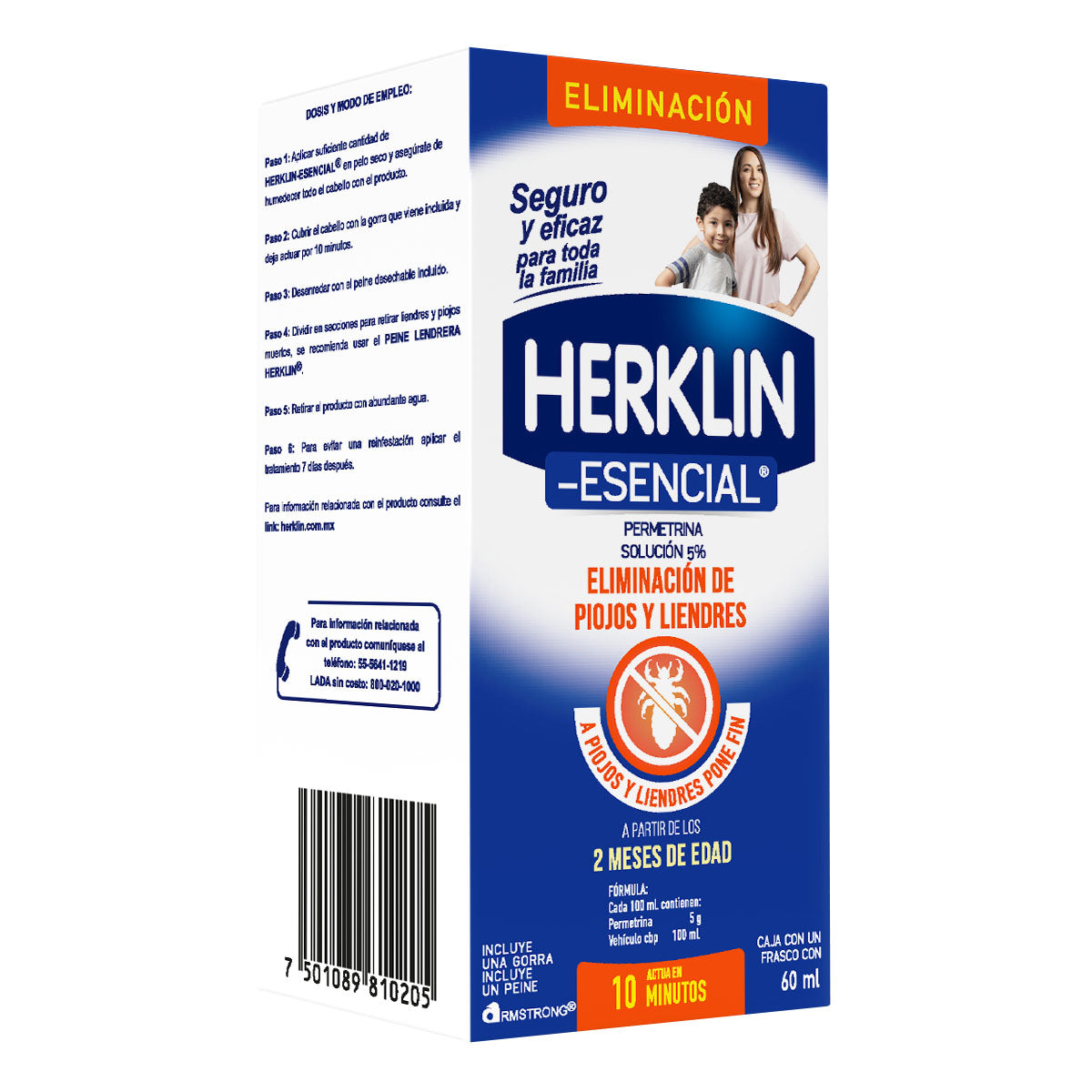 Her-Klin Novo 2000 Shampoo 60 Mililitros