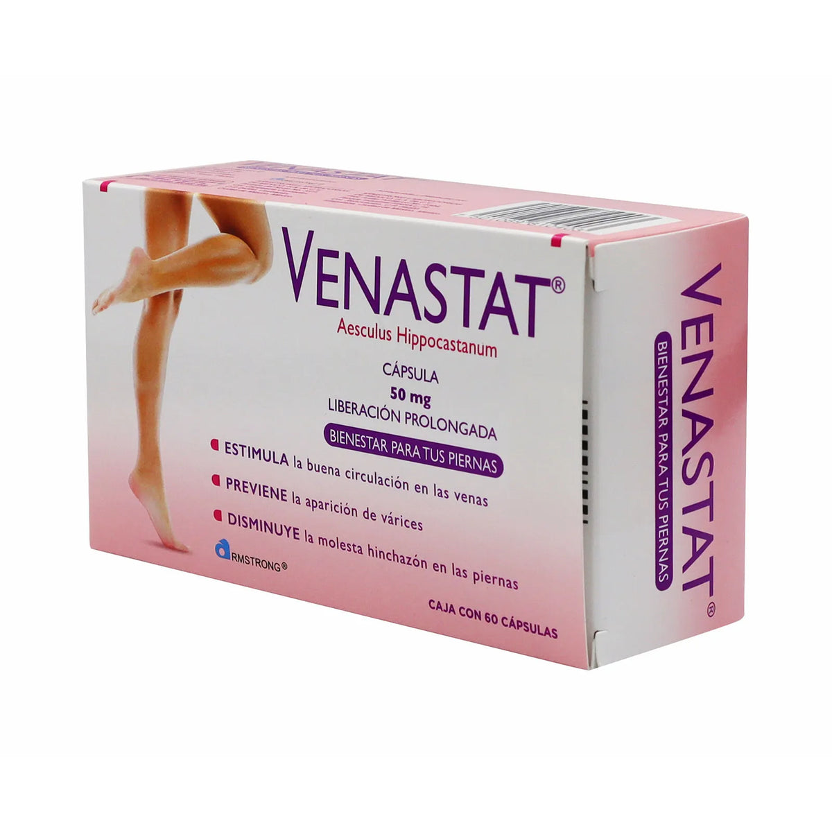 Venastat 50 Mg Lib Prolong Con 60 Capsulas