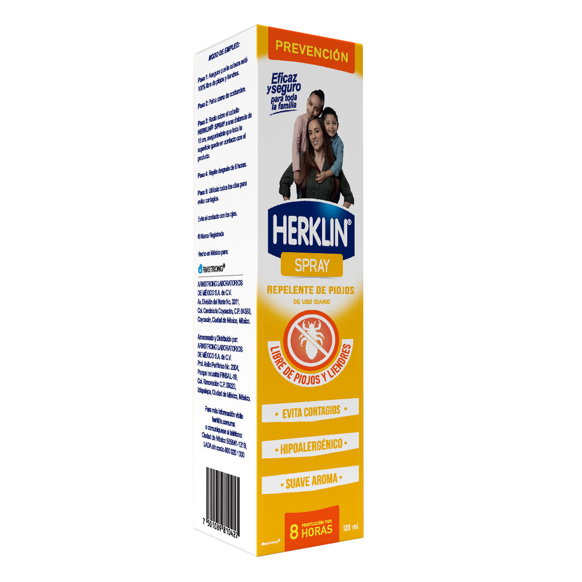 Her-Klin Nf Spray Repelente120 Ml