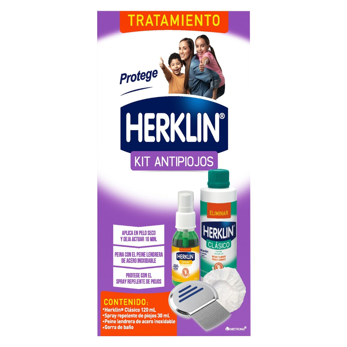 Her-Klin Nf Shampoo 120 Ml Spray Repelente 30 Ml