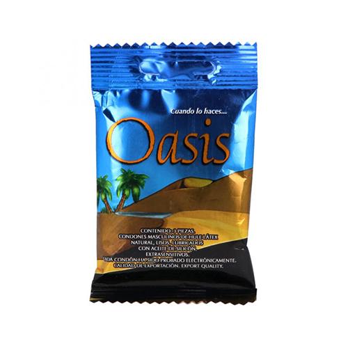 Preservativos Oasis Extrasensitivos Con 3 Piezas