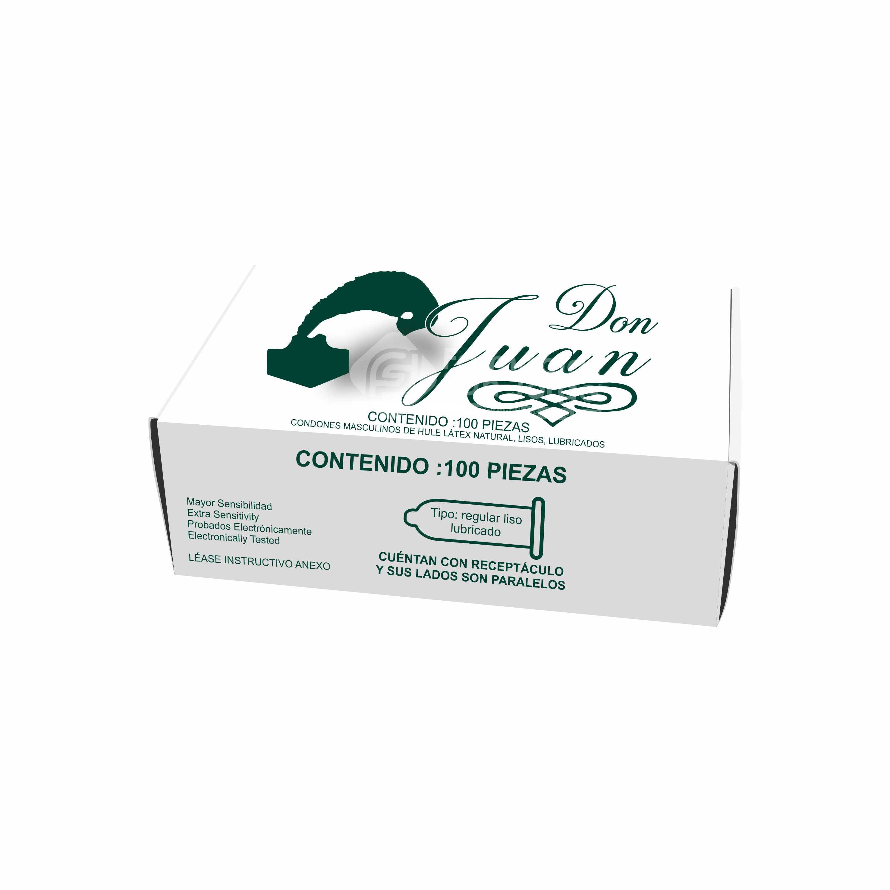 Preservativoativo Don Juan Caja Con 100
