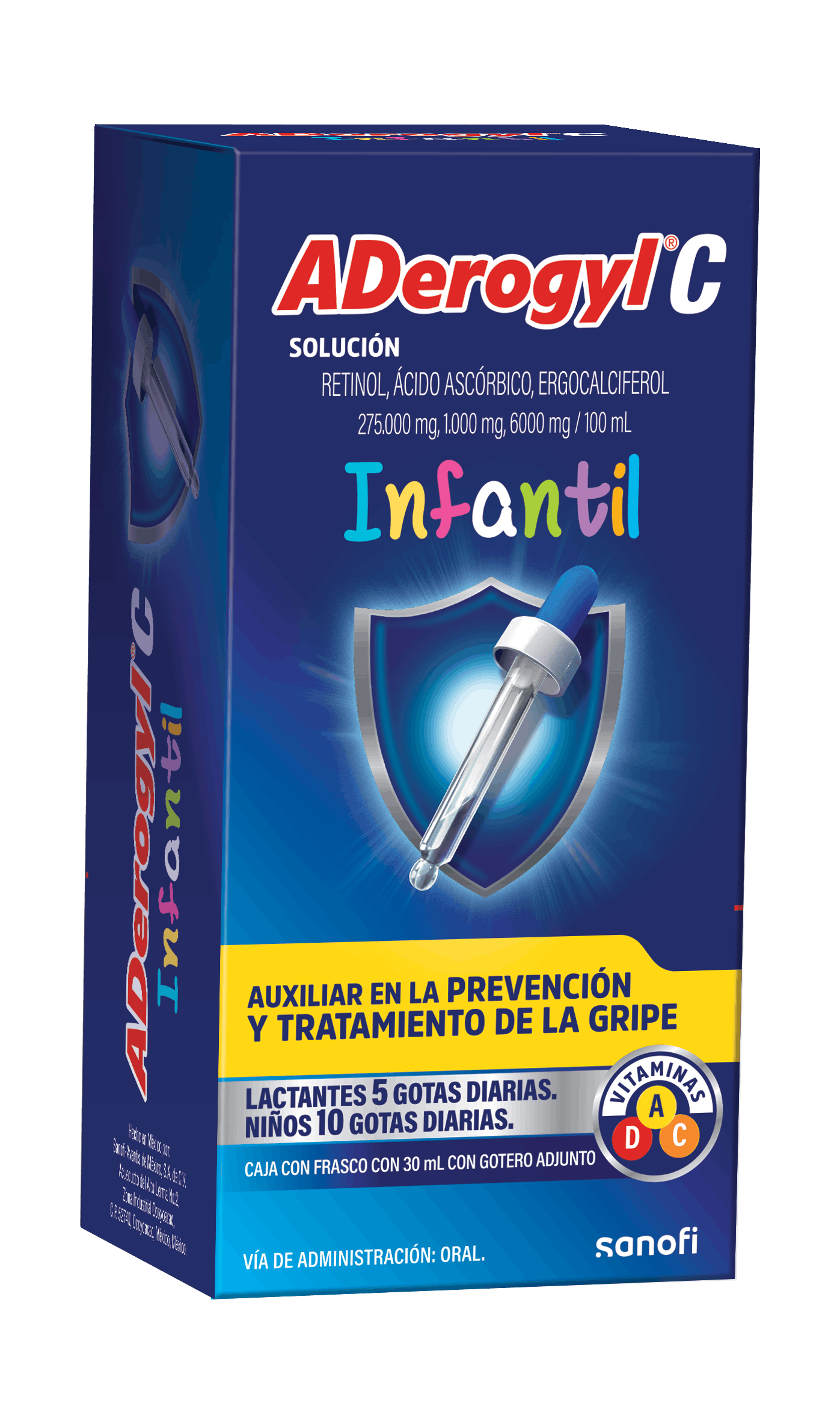 Aderogyl C Infantil Gotas 30 Ml 7501165010789