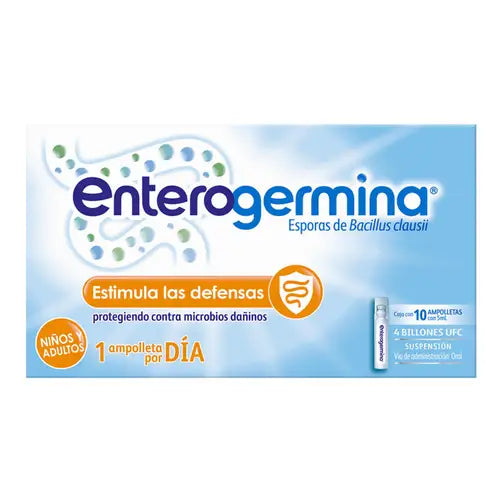 Enterogermina 4 Billones Oral Con 10 Ampolleta De 5 Ml