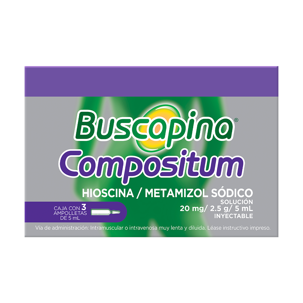 Buscapina Compocitum Ampolletas 3 X 5 Ml