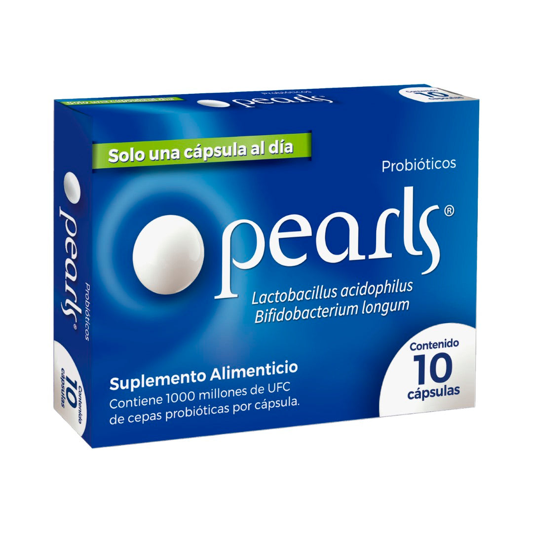 Pearls Probiotic Sup Alim Con 10 Capsulas