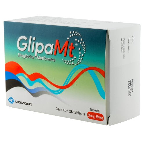Glipa-Mt 50/850 Mg Con 28 Tabletas