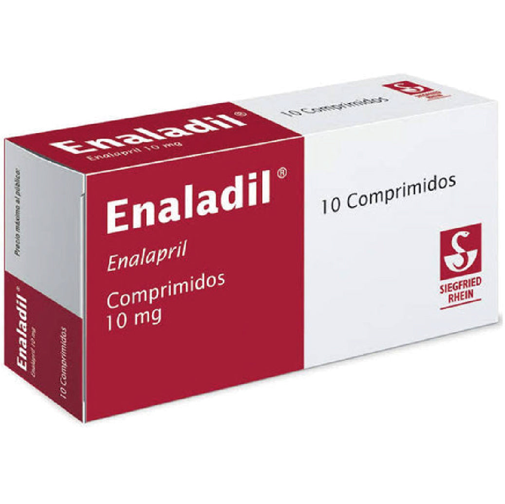Enaladil 10 Mg Con 30 Comprimidos