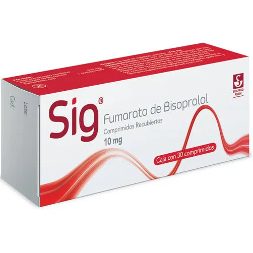 Sig 10 Mg Con 30 Comprimidos