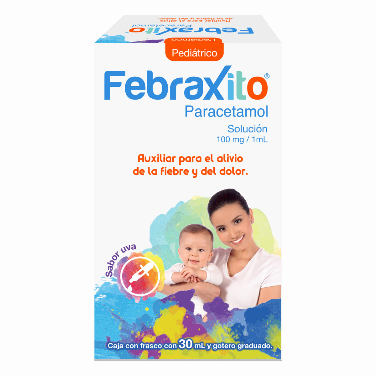 Febraxito 100 Mg - Frasco 30 Ml Paracetamol 7501300420206