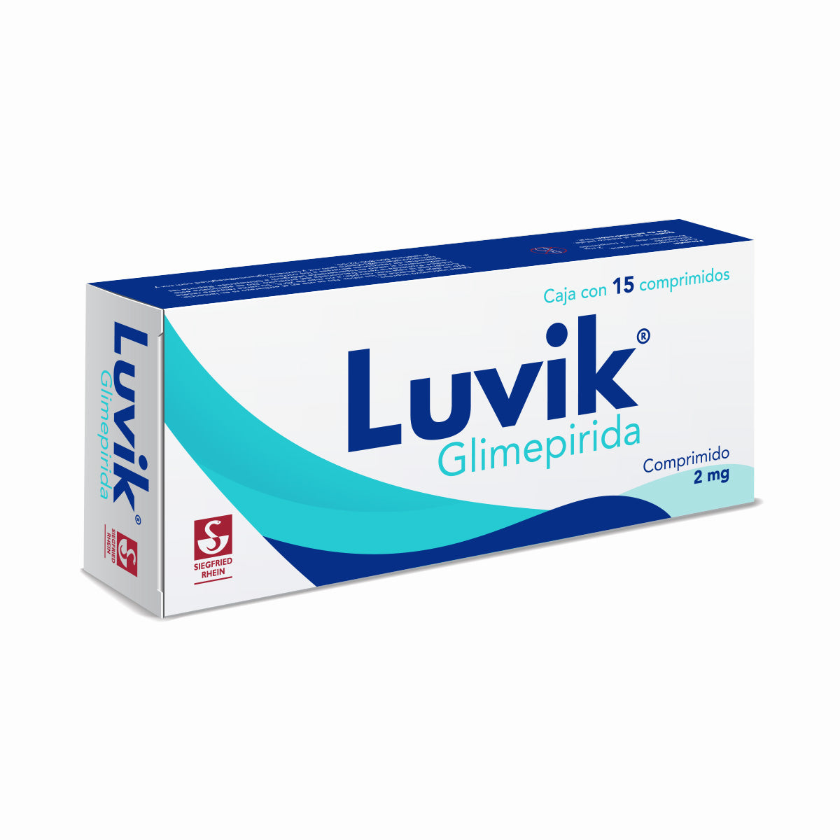 Luvik (Glimepirida) 2 Mg Con 15 Comprimidos