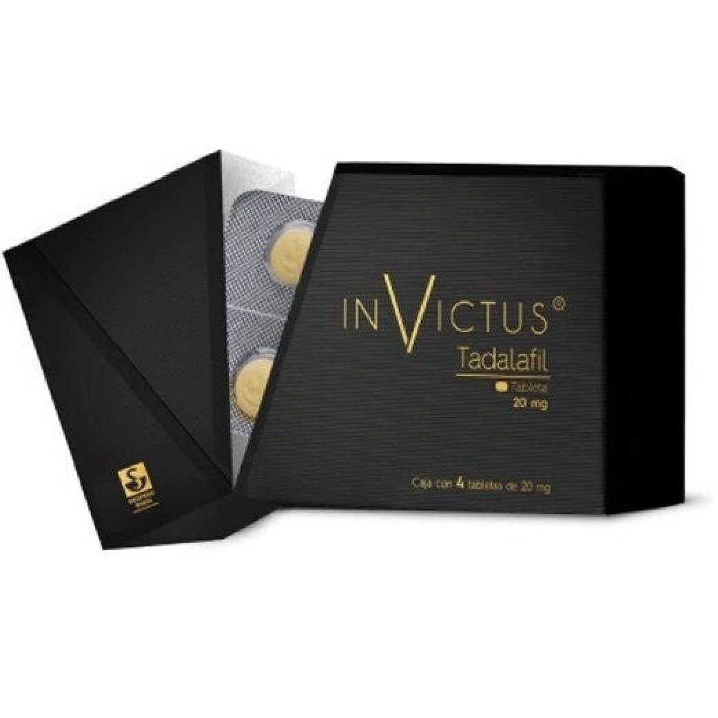 Invictus 20 Mg Con 4 Tabletas