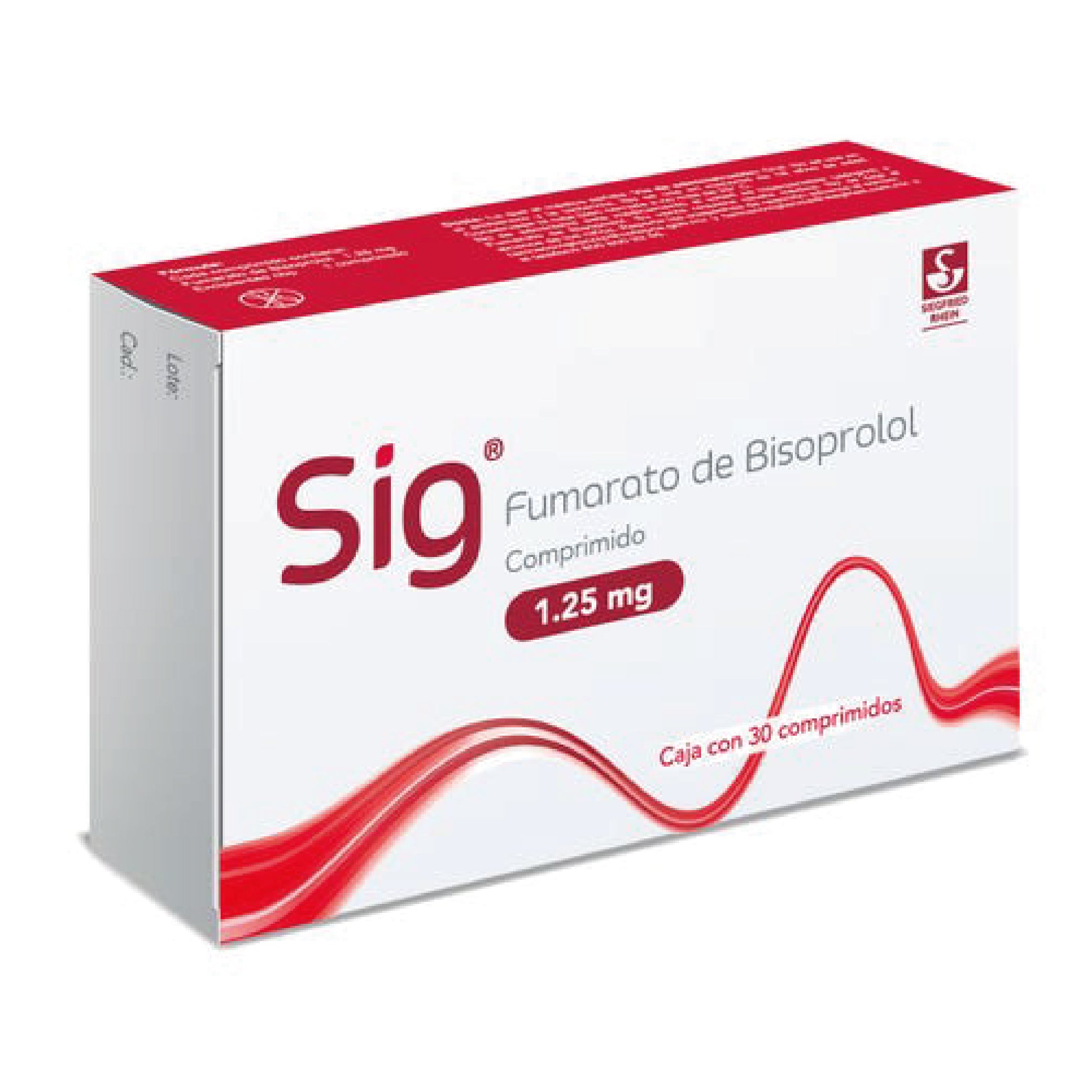 Sig 1.25 Mg Con 30 Comprimidos