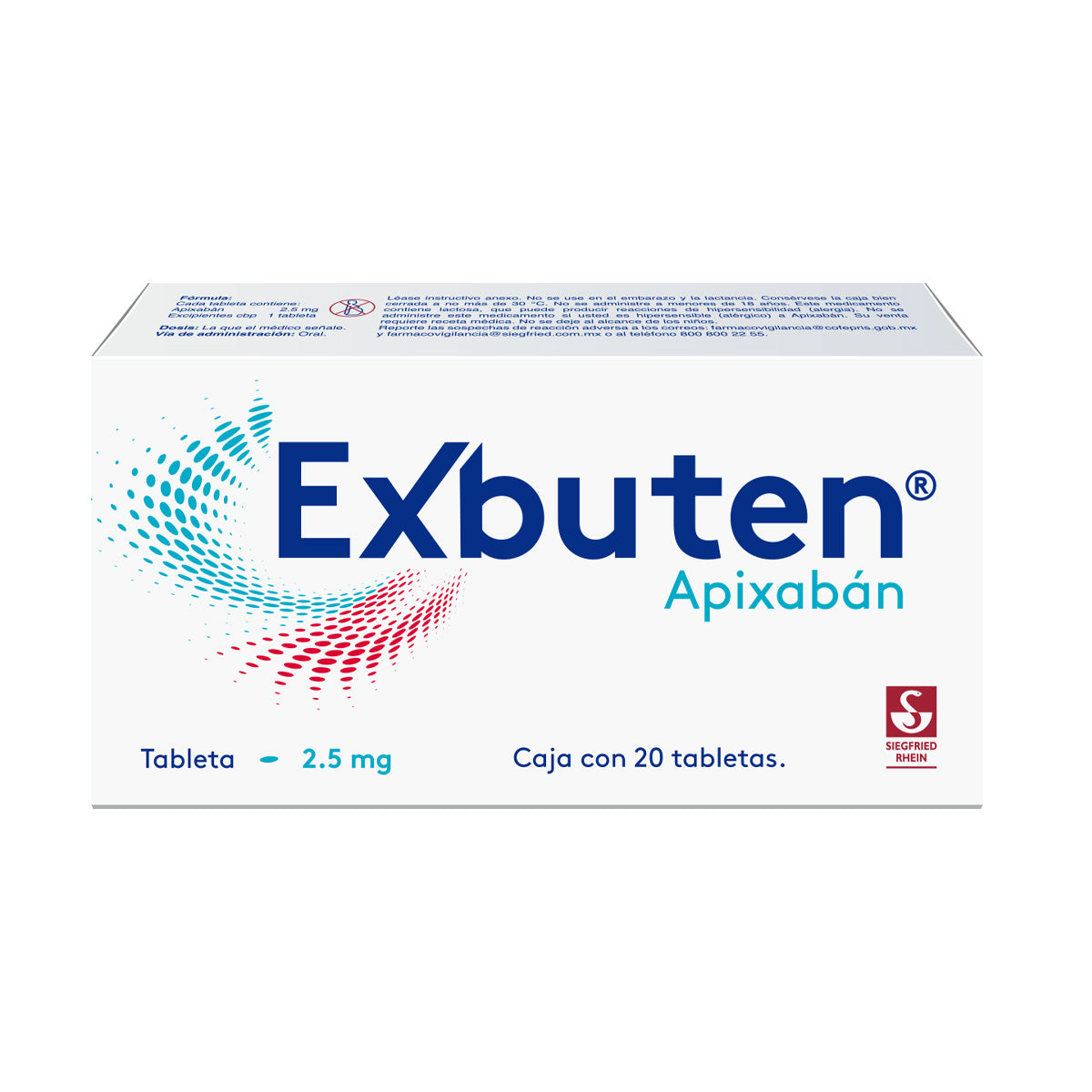 Exbuten 2.5 Mg Con 20 Tabletas