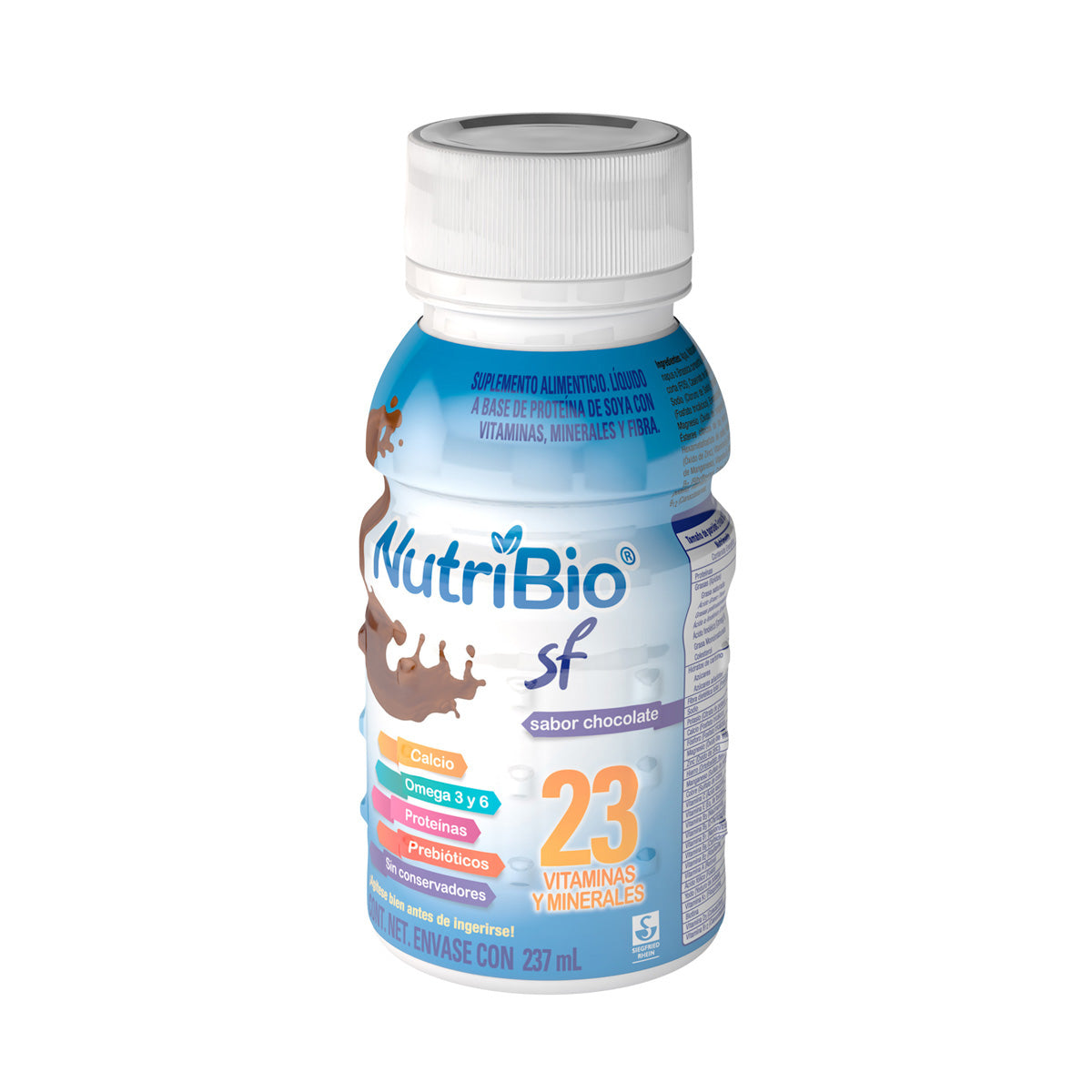 Nutribio Sf Suplemento Alimenticio Chocolate 273 Ml