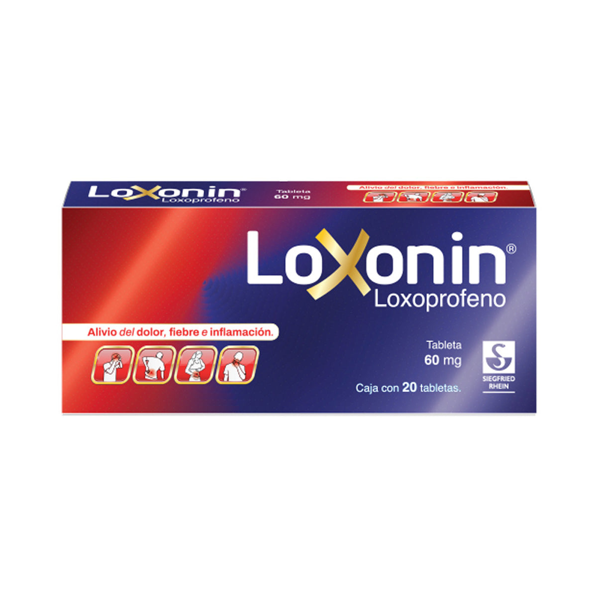 Loxonin 60 Mg Con 20 Tabletas