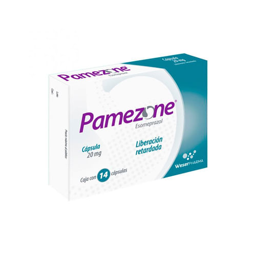 Pamezone Lr (Esomeprazol) 20 Mil Con 14 Capsulas