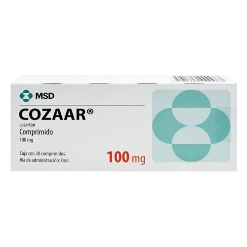 Cozaar 100 Mg Con 30 Comprimidos