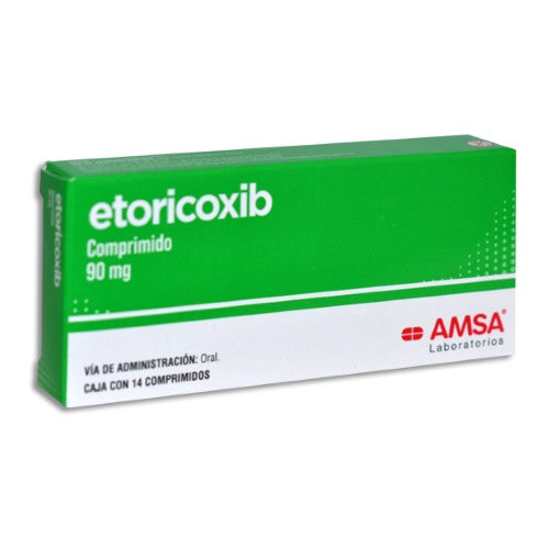 Etoricoxib 90 Mg Con 14 Comprimidos Amsa