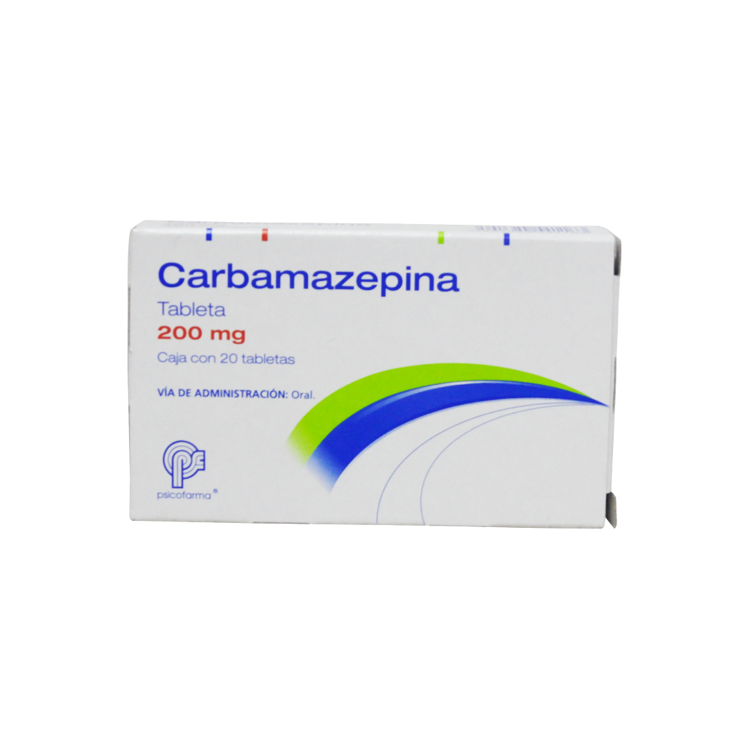 Carbamazepina 200 Mg Con 20 Tabletas Psicofarma