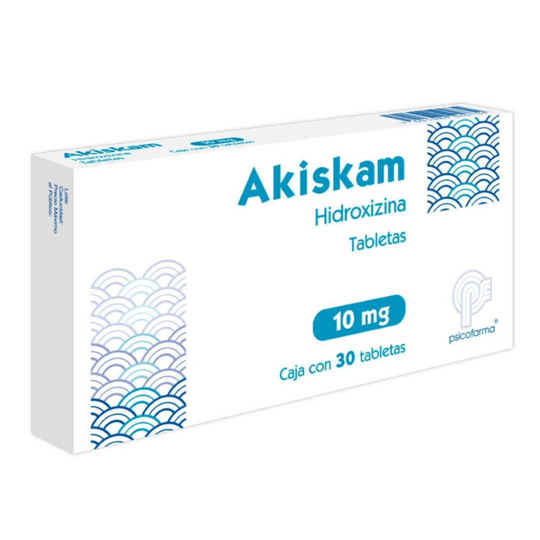 Akiskam 10 Mg C/30 Tabletas