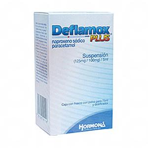 Deflamox Plus 125/100 Mg Suspension 75 Ml
