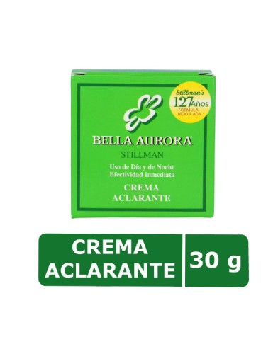 Crema Aclaradora Bella Aurora Seda 30 G