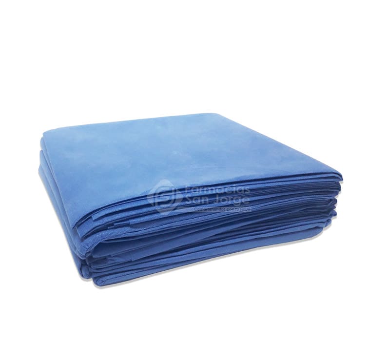 Sabana Desechable Azul Pieza
