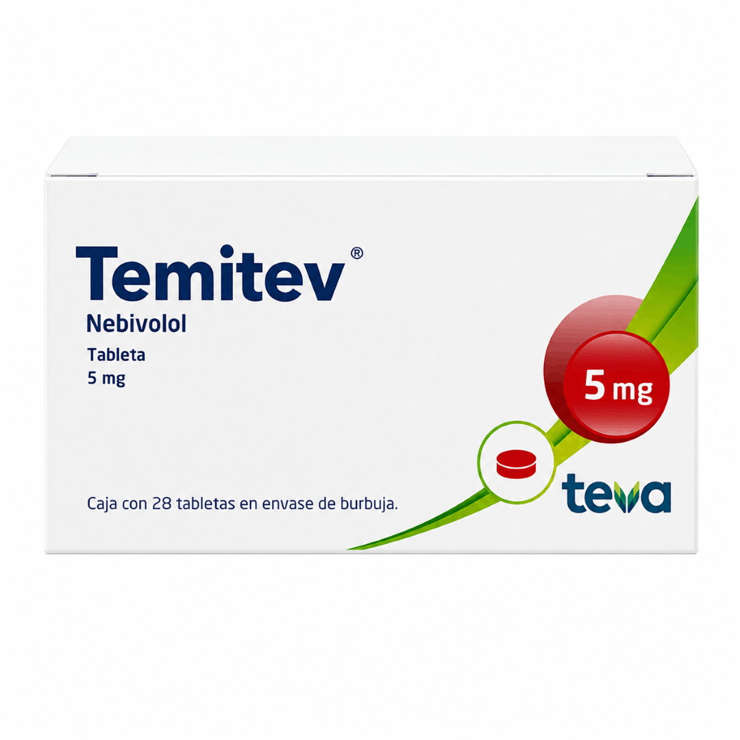 Temitev 5 Mg Con 28 Tabletas