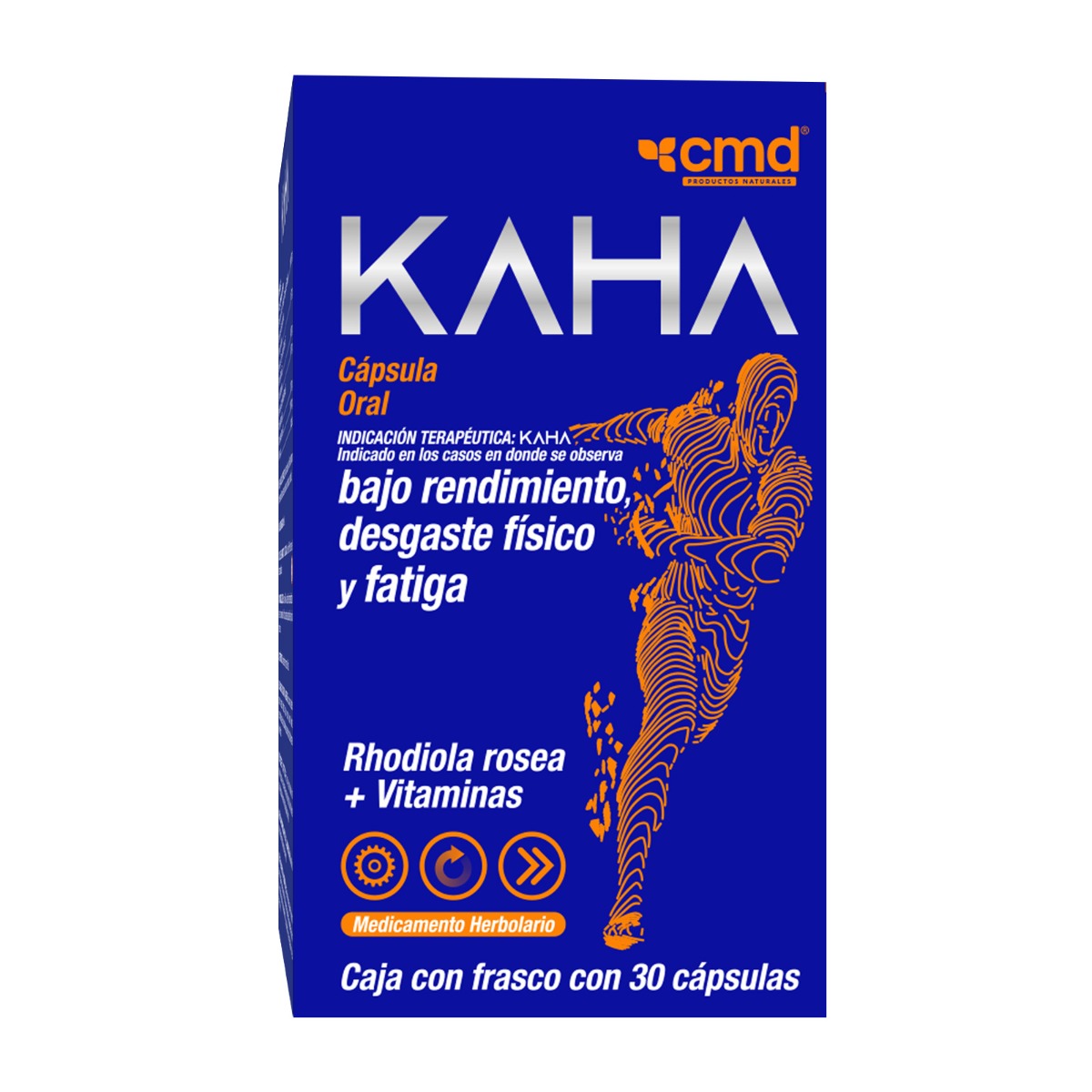 Kaha Capsulas Con 30 Suplemento Alimenticio (Rendimiento/Fatiga)