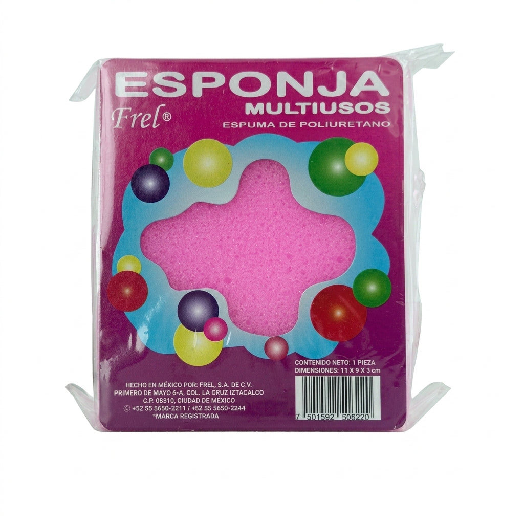 Esponja Frel Multiusos Con 1 Pieza