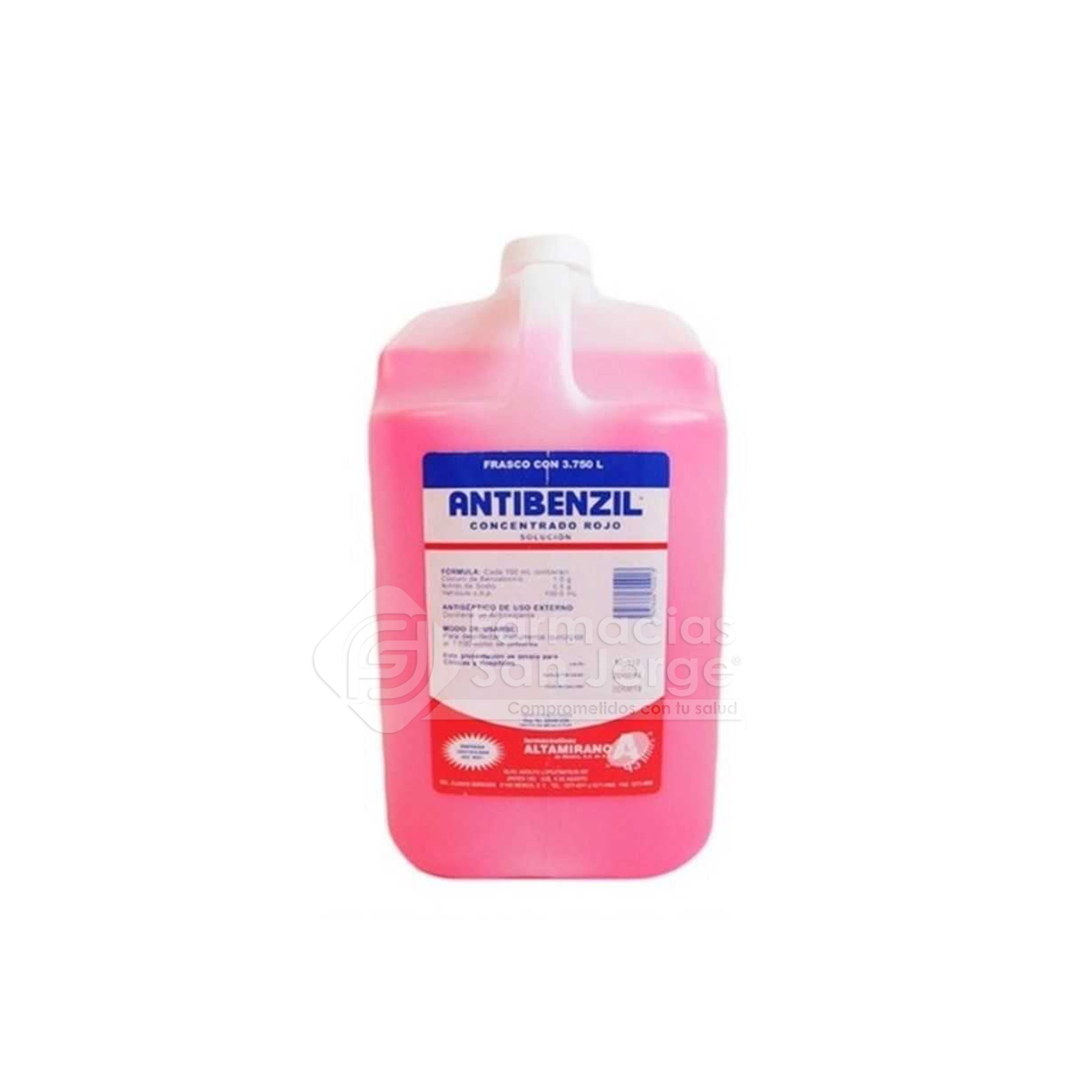 Antibenzil Rojo Concent Galon 3.750 Ml