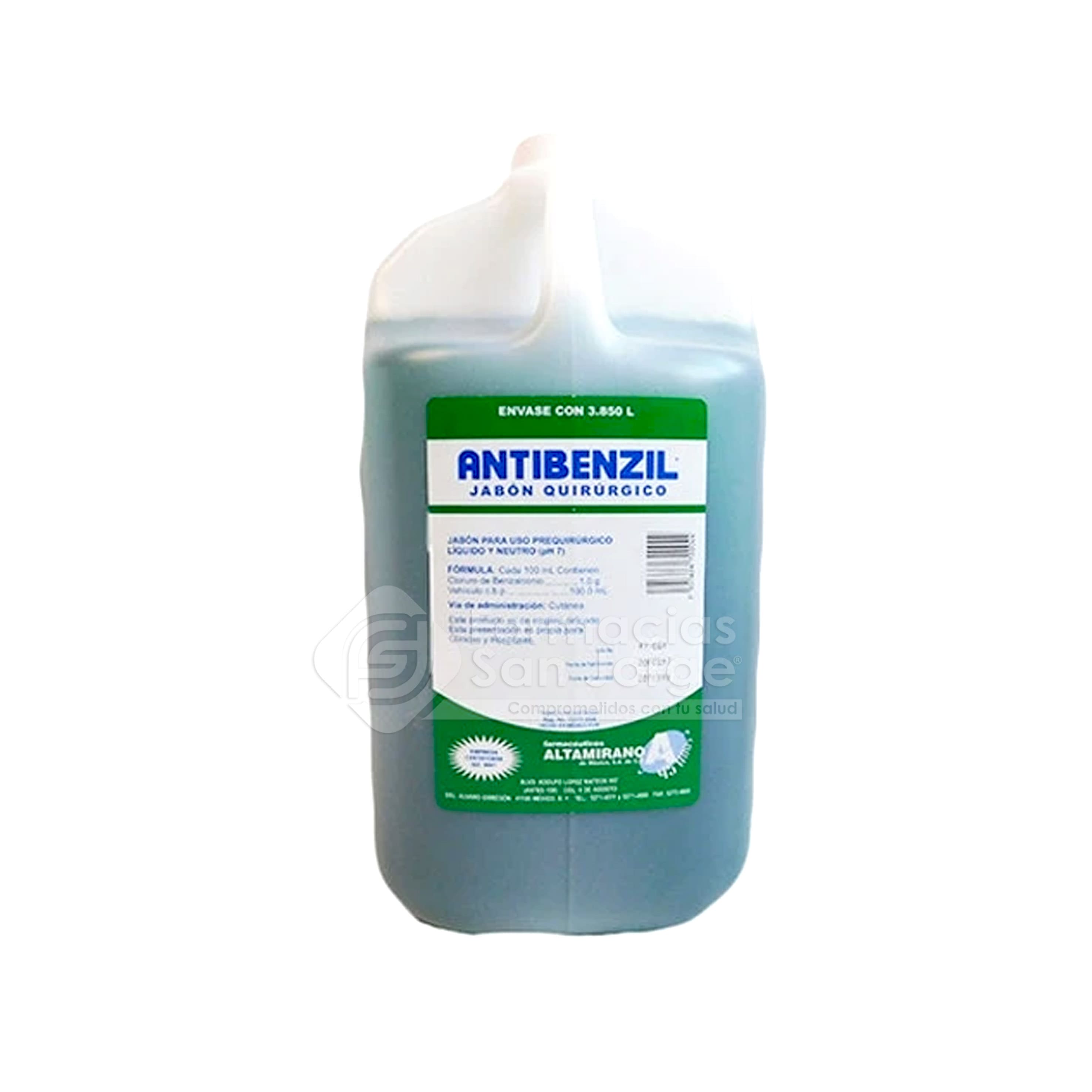 Antibenzil Jbn Quirurgico Galon 3.850 L