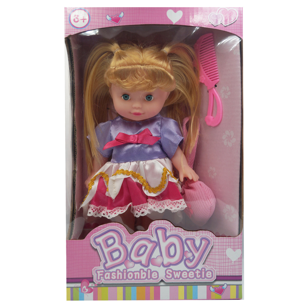 Muñeca Baby Fashionble Con Accesorios